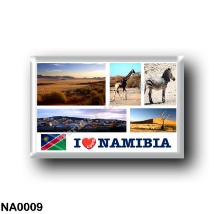 NA0009 Africa - Namibia - I Love