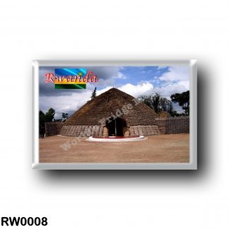 RW0008 Africa - Rwanda - Nyanza Mwami Palace