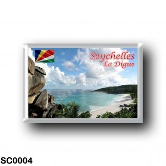 SC0004 Africa - Seychelles - La Digue - The beach of Grande Anse