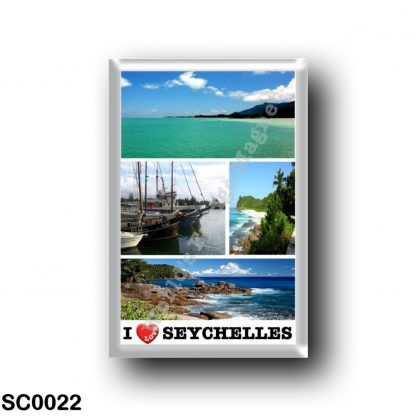 SC0022 Africa - Seychelles - Mahé - I Love