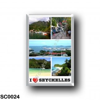SC0024 Africa - Seychelles - Victoria - I Love