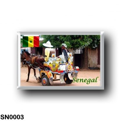 SN0003 Africa - Senegal - Calèche Taxi