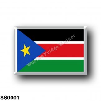 SS0001 Africa - South Sudan - Flag