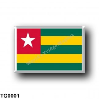 TG0001 Africa - Togo - Flag