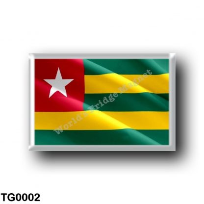 TG0002 Africa - Togo - Flag Waving