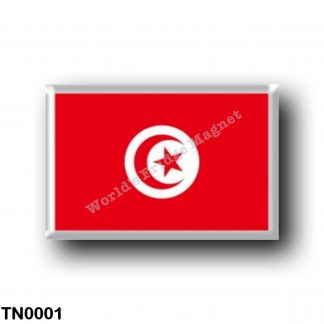 TN0001 Africa - Tunisia - Flag