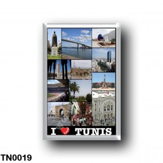 TN0019 Africa - Tunisia - Tunis - I Love