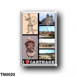 TN0020 Africa - Tunisia - Carthage - I Love