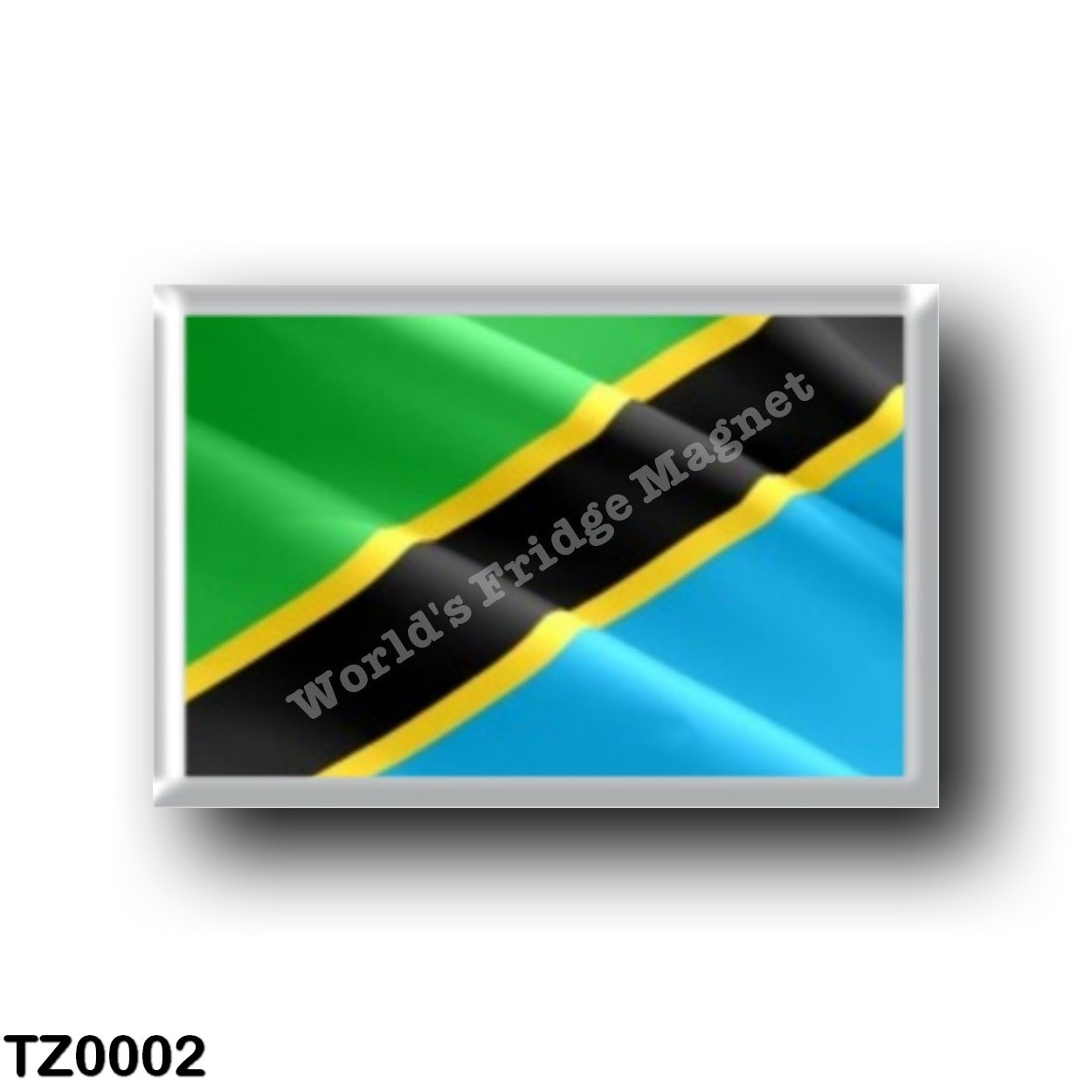 Tz Flag Waving Tanzania Travels And Magnets