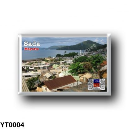 YT0004 Africa - Mayotte - A view of Sada including mosque