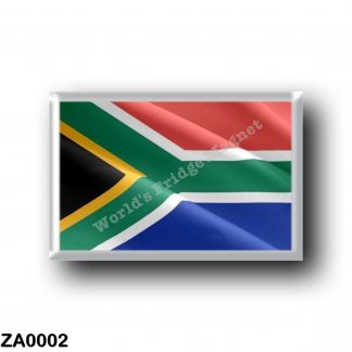 ZA0002 Africa - South Africa - Flag Waving