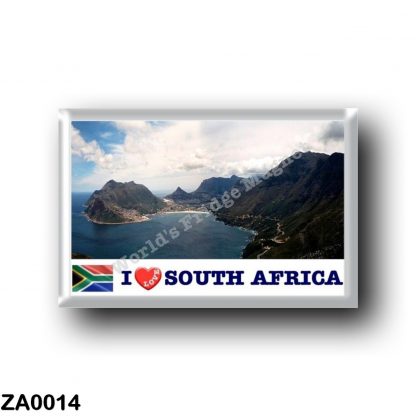 ZA0014 Africa - South Africa - Hout Bay panorama - I Love