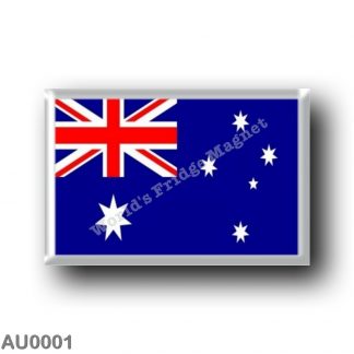 AU0001 Oceania - Australia - Australian Flag