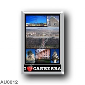 AU0012 Oceania - Australia - Camberra - I Love