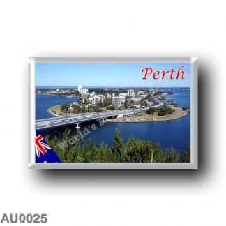 AU0025 Oceania - Australia - Perth - Skyline