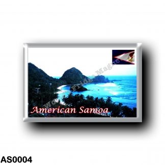 AS0004 Oceania - American Samoa - Coastline