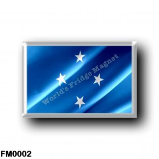 FM0002 Oceania - Federated States of Micronesia - Flag Waving