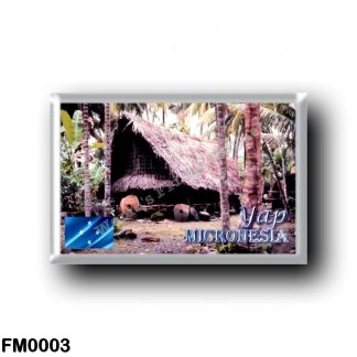 FM0003 Oceania - Federated States of Micronesia - Yap - Palau House