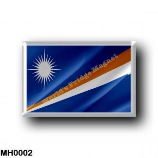 MH0002 Oceania - Marshall Islands - Flag Waving