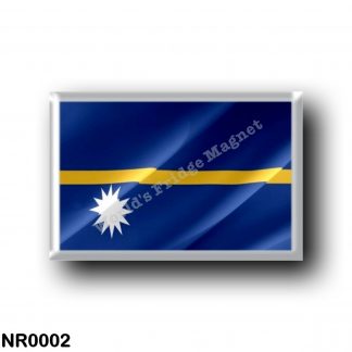 NR0002 Oceania - Nauru - Flag Waving