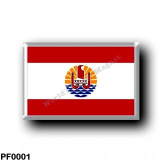 PF0001 Oceania - French Polynesia - Flag