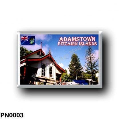 PN0003 Oceania - Pitcairn Islands - Adamstown - The Church