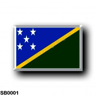 SB0001 Oceania - Solomon Islands - Flag