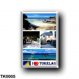TK0005 Oceania - Tokelau - I Love