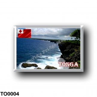 TO0004 Oceania - Tonga - Coastline