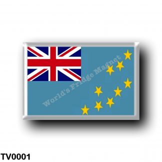 TV0001 Oceania - Tuvalu - Flag