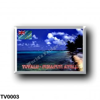 TV0003 Oceania - Tuvalu - Funafuti Atoll Beach