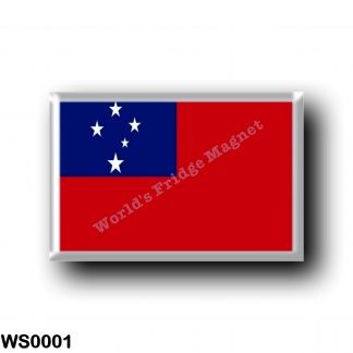 WS0001 Oceania - Samoa - Flag