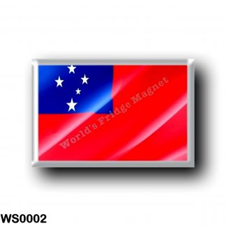 WS0002 Oceania - Samoa - Flag Waving