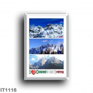 IT1116 Europe - Italy - Trentino Alto Adige - Brenta Dolomites - I Love