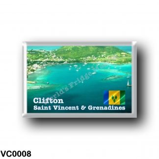 VC0008 America - Saint Vincent and the Grenadines - Clifton Aerial View