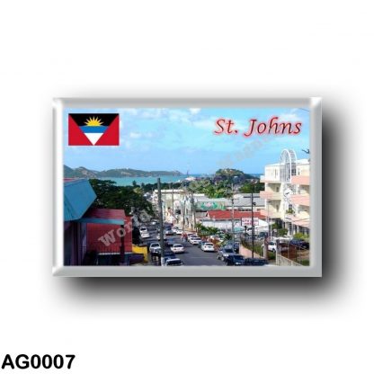 AG0007 America - Antigua and Barbuda - Saint Johns - Street