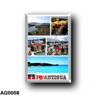AG0008 America - Antigua and Barbuda - Antigua - I Love