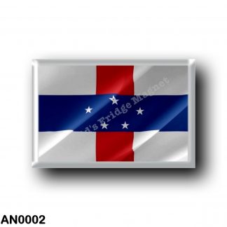 AN0002 America - Netherlands Antilles - Flag Waving