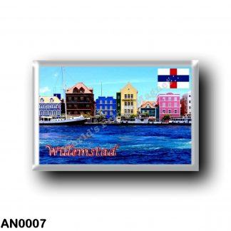 AN0007 America - Netherlands Antilles - Willemstad harbor