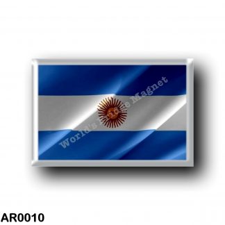 AR0010 America - Argentina - Flag Waving