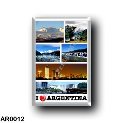 AR0012 America - Argentina - I Love