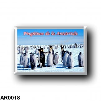 AR0018 America - Argentina - Pingüinos de la Antártida