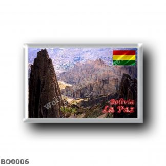 BO0006 America - Bolivia - La Paz - Luna Valley