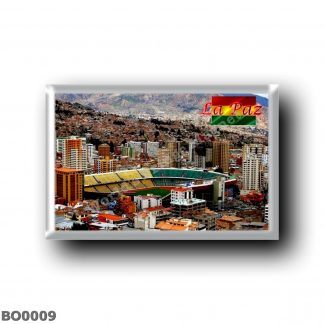 BO0009 America - Bolivia - La Paz - Hernando Siles Stadium