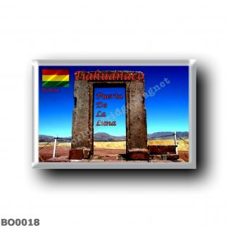 BO0018 America - Bolivia - Tiahuanaco - Puerta de la Luna