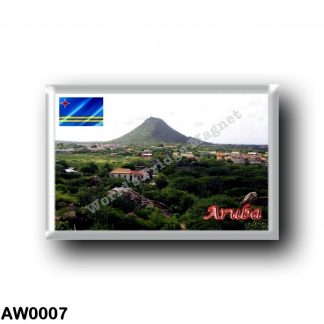 AW0007 America - Aruba - Hooiberg Piedra Plat Von Casibari