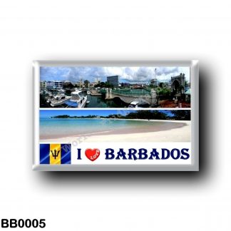 BB0005 America - Barbados - Bridgetown - Downtown - I Love