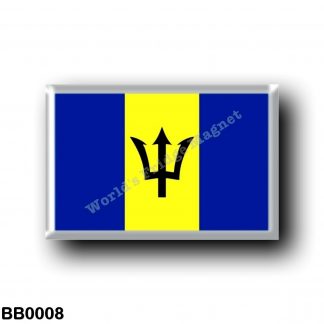 BB0008 America - Barbados - Flag