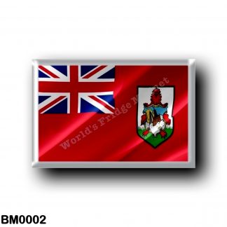 BM0002 America - Bermuda - Flag Waving