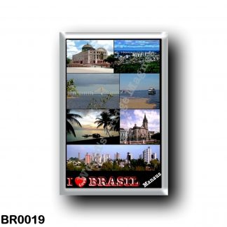 BR0019 America - Brazil - Manaus - I Love